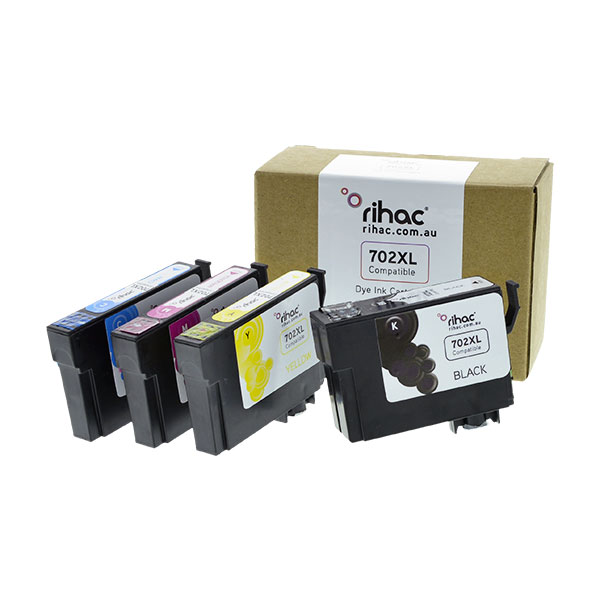 Rihac premium ink cartridge for Epson printers using 702 702XL